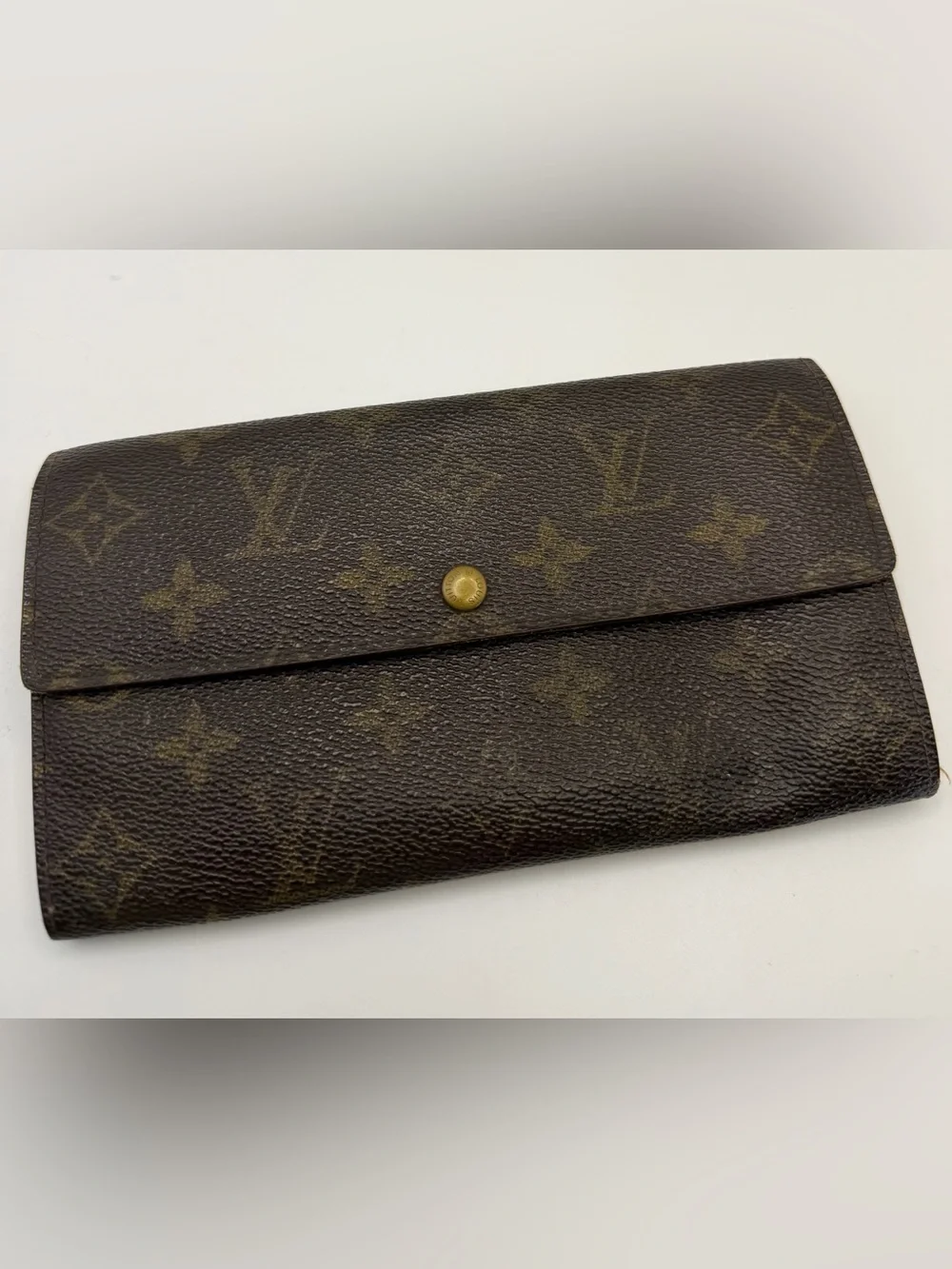 Vintage Louis Vuitton Monogram Long Wallet